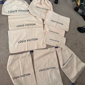Louis Vuitton Dust Bags (Bundle) + Gucci + Goyard
